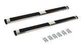 6 Inch OE Xtreme SideSteps With Mounting Bracket Kit Polished Stainless Steel 2019-2026 Silverado/Sierra 1500/2500 HD Go Rhino