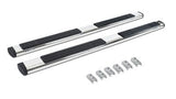 6 Inch OE Xtreme SideSteps With Mounting Bracket Kit Polished Stainless Steel 2017-2026 Ford F-250/F-350 Go Rhino
