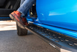 RB20 Running Boards With Mounting Brackets Textured Black 2019-2026 Ford Ranger Go Rhino