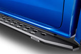 RB10 Slim Line Running Boards With Mounting Brackets Angled Textured Black 2019-2026 Ford Ranger Go Rhino