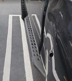RB20 Running Boards With Mounting Brackets Textured Black 2019-2026 Silverado/Sierra 1500/2500 HD Go Rhino