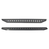 RB20 Running Boards With Mounting Brackets Textured Black 2021-2025 Ford Bronco Go Rhino