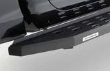 RB20 Running Boards With Mounting Brackets Textured Black 2015-2018 Ram 1500 Go Rhino