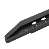 RB10 Slim Line Running Boards With Mounting Brackets Angled Textured Black 2019-2026 Ram 1500 Go Rhino