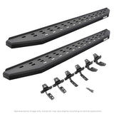 RB20 Running Boards With Mounting Brackets Protective Bedliner Coating 2014-2024 Toyota 4Runner Go Rhino