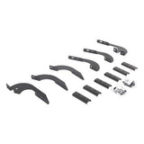RB10/RB20 Running Boards Mounting Brackets Only Textured Black 2005-2023 Toyota Tacoma Go Rhino