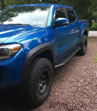 RB20 Running Boards With Mounting Brackets Textured Black 2005-2023 Toyota Tacoma Go Rhino