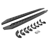 RB20 Slim Line Running Boards With Mounting Brackets Protective Bedliner Coating 2022-2026 Toyota Tundra Go Rhino