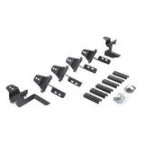 RB10/RB20 Running Boards Mounting Brackets Only Textured Black For 2007-2018 Jeep Wrangler JK Go Rhino