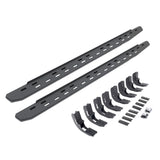 RB30 Slim Line Running Boards with Mounting Bracket Kit Protective Bedliner Coating 2019-2026 Sierra 1500 2020-2026 Sierra 2500/3500 HD Go Rhino