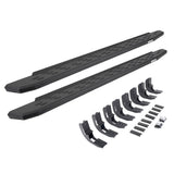 RB30 Running Boards with Mounting Bracket Kit Protective Bedliner Coating 2019-2026 Sierra 1500 2020-2026 Sierra 2500/3500 HD Go Rhino
