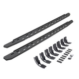 RB30 Slim Line Running Boards with Mounting Bracket Kit Protective Bedliner Coating 2019-2026 Silverado/Sierra 1500/2500 HD Go Rhino