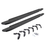 RB30 Running Boards with Mounting Bracket Kit Protective Bedliner Coating 2004-2014 Ford F-150 Go Rhino