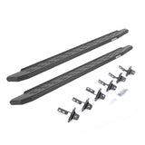 RB30 Running Boards with Mounting Bracket Kit Textured Black 2021-2024 Ford Bronco Go Rhino