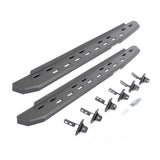 RB30 Slim Line Running Boards with Mounting Bracket Kit Protective Bedliner Coating 2021-2025 Ford Bronco Go Rhino
