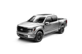 RB30 Slim Line Running Boards with Mounting Bracket Kit Textured Black 2015-2025 Ford F-150/ F-250/F-350 Go Rhino
