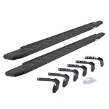 RB30 Running Boards with Mounting Bracket Kit Protective Bedliner Coating 1999-2016 Ford F-250/F-350 Extended Cab Go Rhino