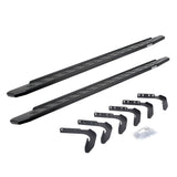 RB30 Running Boards with Mounting Bracket Kit Textured Black 1999-2016 Ford F-250/F-350 Go Rhino