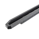 RB30 Slim Line Running Boards with Mounting Bracket Kit Protective Bedliner Coating 2015-2018 Ram 1500 Go Rhino