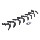 RB30 Slim Line Running Boards with Mounting Bracket Kit Textured Black 2015-2026 Colorado/Canyon Go Rhino