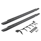 RB30 Running Boards with Mounting Bracket Kit Textured Black 2019-2026 Ford Ranger Go Rhino