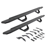 RB30 Running Boards W/Brackets, 2 Pairs DropStepsKit Bedliner 2025-2026 Toyota 4Runner Go Rhino