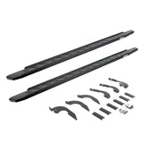 RB30 Running Boards with Mounting Bracket Kit Textured Black 2005-2023 Toyota Tacoma Go Rhino