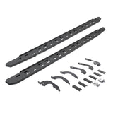 RB30 Slim Line Running Boards with Mounting Bracket Kit Protective Bedliner Coating 2005-2023 Toyota Tacoma Go Rhino