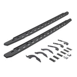 RB30 Slim Line Running Boards W/Bracket Kit Bedliner 2024-2026 Toyota Tacoma Go Rhino