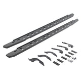 RB30 Slim Line Running Boards W/Bracket Kit Text Black 2024-2025 Toyota Tacoma Go Rhino
