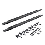 RB30 Running Boards with Mounting Bracket Kit Textured Black 2020-2025 Jeep Gladiator Go Rhino