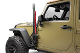 Exterior Jack Mount Textured Black For 2007-2018 Jeep Wrangler JK 2 Door Go Rhino