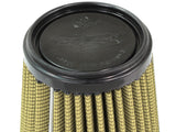 Magnum Flow Universal Clamp-On Air Filter w/ Pro Guard 7 Media 2-1/2 Inch F x 5 Inch B x 3-1/2 Inch T x 7 Inch H aFe Power