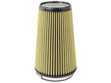 Magnum Flow Universal Clamp-On Air Filter w/ Pro Guard 7 Media 6 Inch F x 7-1/2 Inch B x 5-1/2 Inch T x 12 Inch H aFe Power