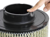 Magnum Force Intake Replacement Air Filter w/ Pro Guard 7 Media 4 Inch F x 8-1/2 Inch B x 8-1/2 Inch T x 11 Inch H Not a direct replacement for the Donaldson ECB085011 aFe Power