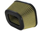 Magnum Force Intake Replacement Air Filter w/ Pro Guard 7 Media 7-1/8 Inch F x (8-3/4 x 10-1/2) Inch B x (6-1/2 x 8-5/8) Inch T (Inverted) x 5 Inch H aFe Power