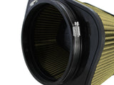 Magnum Force Intake Replacement Air Filter w/ Pro Guard 7 Media 7-1/8 Inch F x (8-3/4 x 10-1/2) Inch B x (6-1/2 x 8-5/8) Inch T (Inverted) x 5 Inch H aFe Power