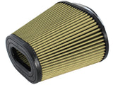 Magnum Force Intake Replacement Air Filter w/ Pro Guard 7 Media (5-1/4x7) Inch F x (6-3/8x10) Inch B x (4-1/2x6-3/4) Inch T (Inverted) x 8 Inch H aFe Power