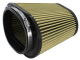 Magnum Force Intake Replacement Air Filter w/ Pro Guard 7 Media (5-1/4x7) Inch F x (6-3/8x10) Inch B x (4-1/2x6-3/4) Inch T (Inverted) x 8 Inch H aFe Power