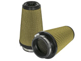 Magnum Force Intake Replacement Air Filter w/ Pro Guard 7 Media (Pair) 3-1/2 Inch F x 5 Inch B x 3-1/2 Inch T (Inverted) x 8 Inch H aFe Power