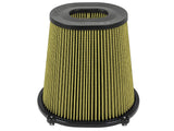 Quantum Intake Replacement Air Filter w/ Pro Guard 7 Media 5 Inch F x (10x8-3/4) Inch B x (6-3/4x5-1/2) T (Inverted) x 9 Inch H aFe Power
