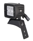 XE Hood Latch Light Mount Textured Black 2018-2026 Jeep Wrangler JL 2020-2025 Jeep Gladiator Go Rhino