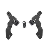 XE Windshield Cowl Light Mount Two 3 Inch X 3 Inch Industry Standard Cube LED's Textured Black 2018-2026 Jeep Wrangler JL 2020-2025 Jeep Gladiator Go Rhino