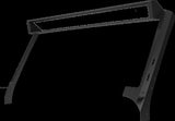 WLF Windshield Light Mount Frame Compatible with Rigid E2 50 Inch Textured Black For 2007-2018 Jeep Wrangler JK Go Rhino