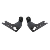 XE Center Hood Light Mount for a 10 Inch Double Row LED Bar Textured Black 2018-2026 Jeep Wrangler JL 2020-2025 Jeep Gladiator Go Rhino