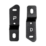 XE Hood Hinge Light Mounts Textured Black 2021-2026 Ford Bronco Go Rhino