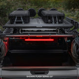 Go Rhino Flash Series Lights 30 Inch Single Multi Function LED Light Bar Black Go Rhino