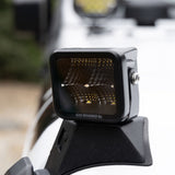 Go Rhino Blackout Series Lights Pair of 2x2 Cube LED Flood Light Kit Black Go Rhino