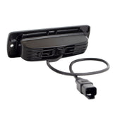 Go Rhino Blackout Series Lights Pair of Sixline LED Flood Light Kit Flush Mount Black Go Rhino