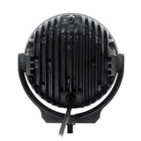 Go Rhino Bright Series Lights 6 Inch Round LED Driving Light Black Go Rhino